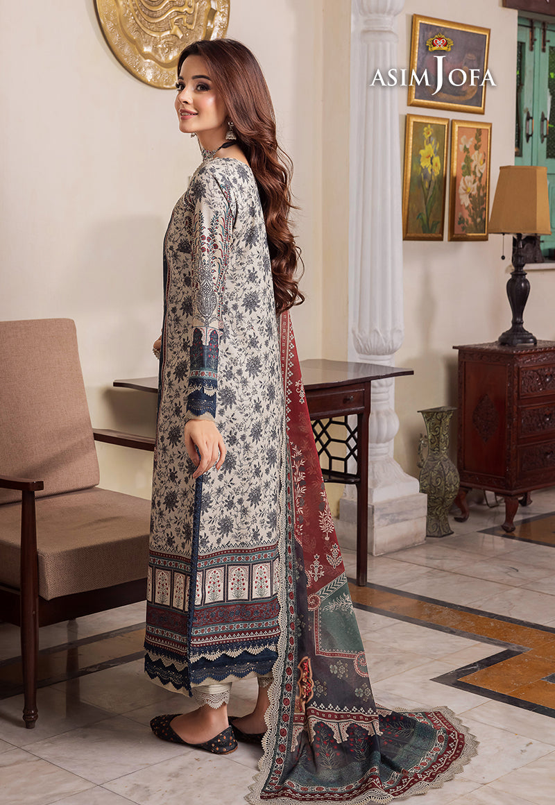 AJRW-13 DESIGNERS STITCHED PREMIUM WINTER COTTON 3 PCS