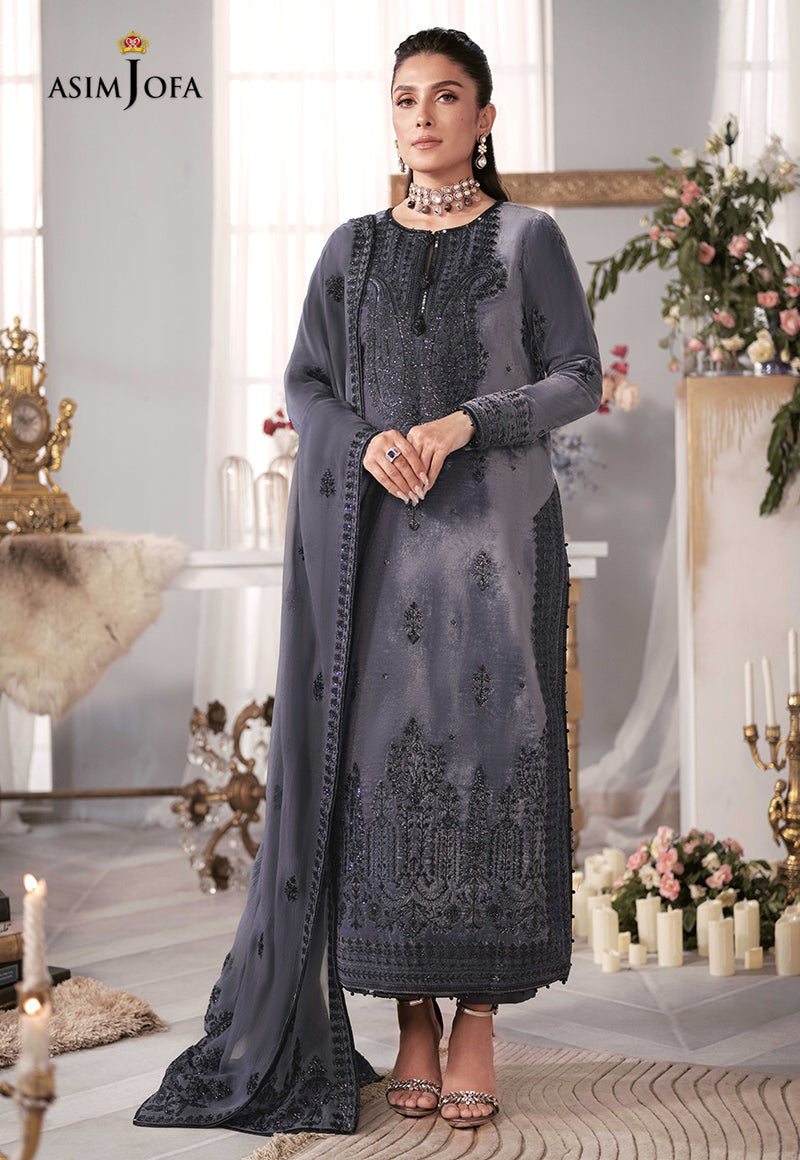 AJAM-05 EMBROIDERED VELVET 3 PCS Asim Jofa AJAM-05 EMBROIDERED VELVET 3 PCS Asim Jofa