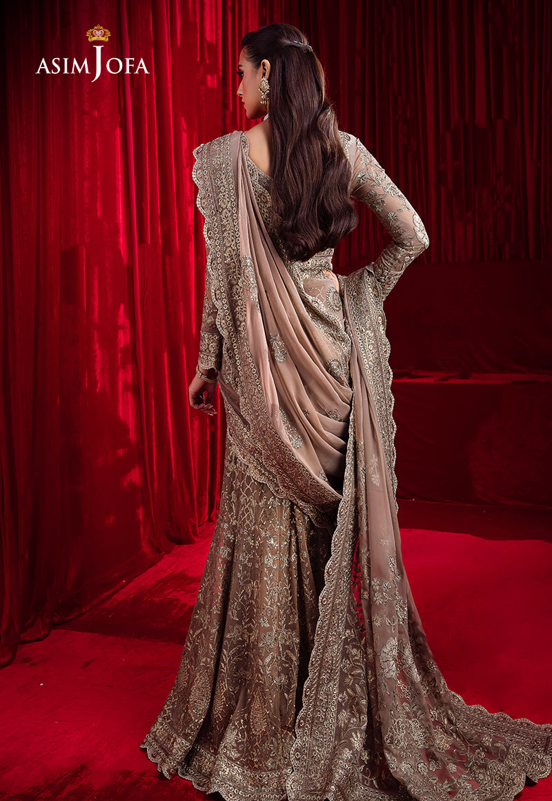 AJBK-10 DESIGNERS EMBROIDERED STITCHED 3 PCS