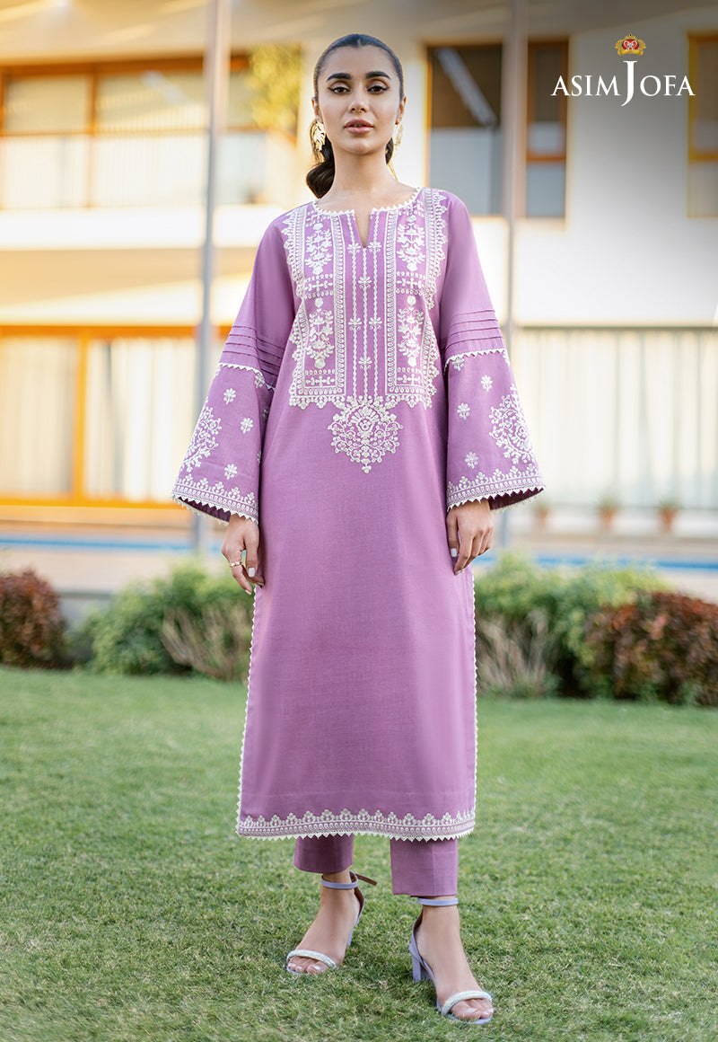 AJPE-17 (2-PC) EMBROIDERED CAMBRIC 2 PCS
