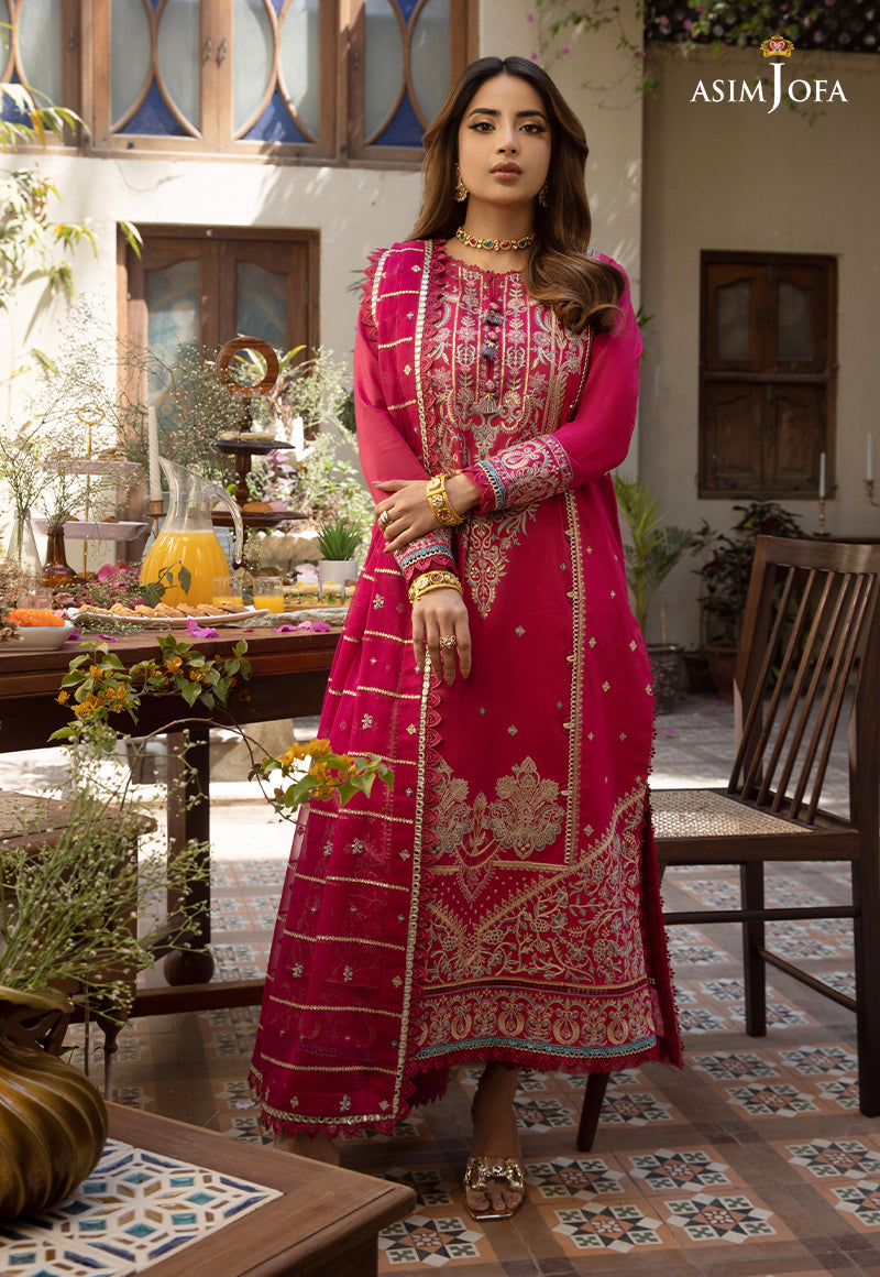 asim jofa pink dress Asim Jofa Mehr o Mah 04
