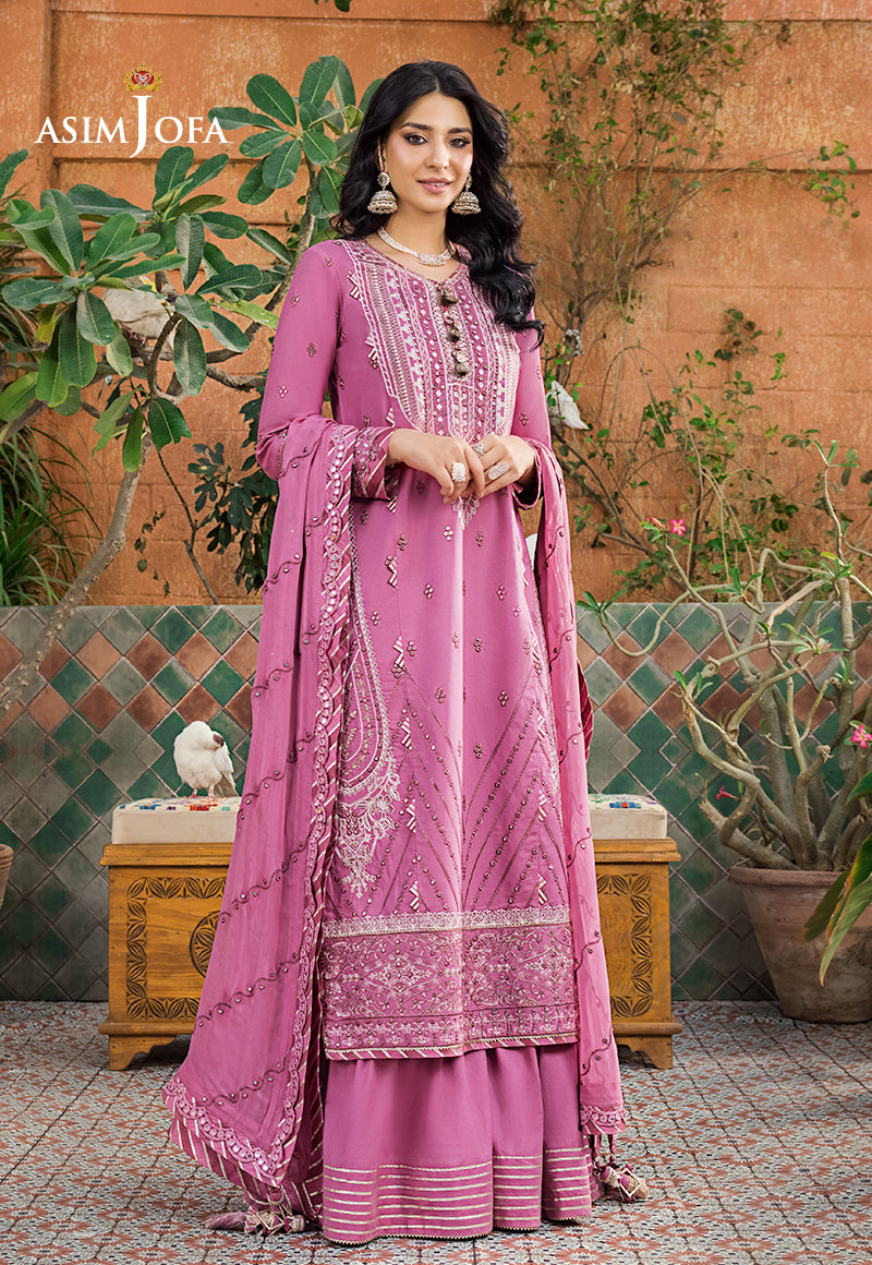 AJLR-24 EMBROIDERED LAWN 3 PCS Asim Jofa AJLR-24 EMBROIDERED LAWN 3 PCS Asim Jofa
