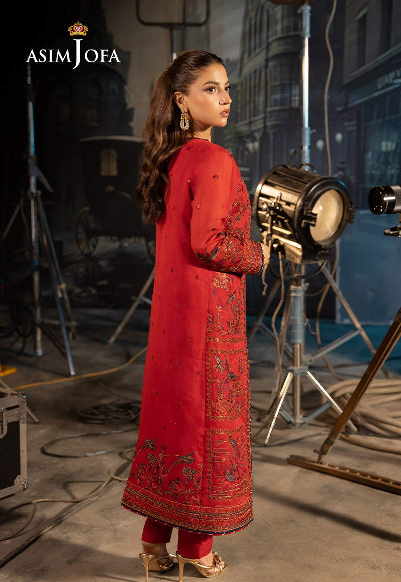 AJLFF-12 Embroidered Paper Cotton 2 Pcs