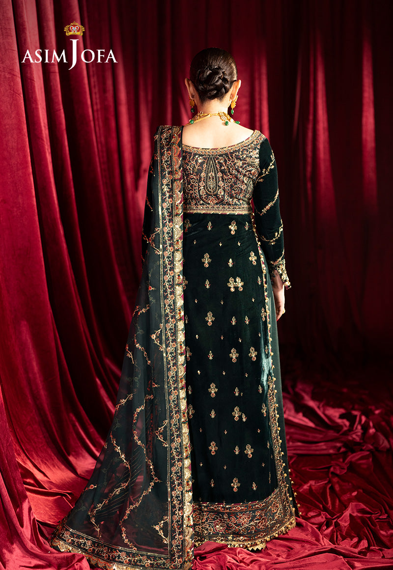 AJMV-05 EMBROIDERED VELVET 3 PCS