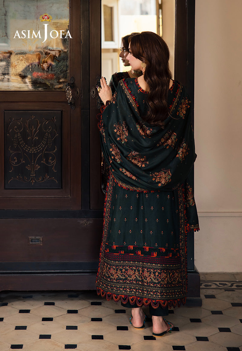 AJKID-01 EMBROIDERED STITCHED 3 PC