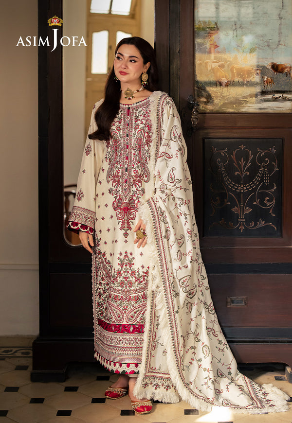 AJKI-08 EMBROIDERED TWILL 3 PC