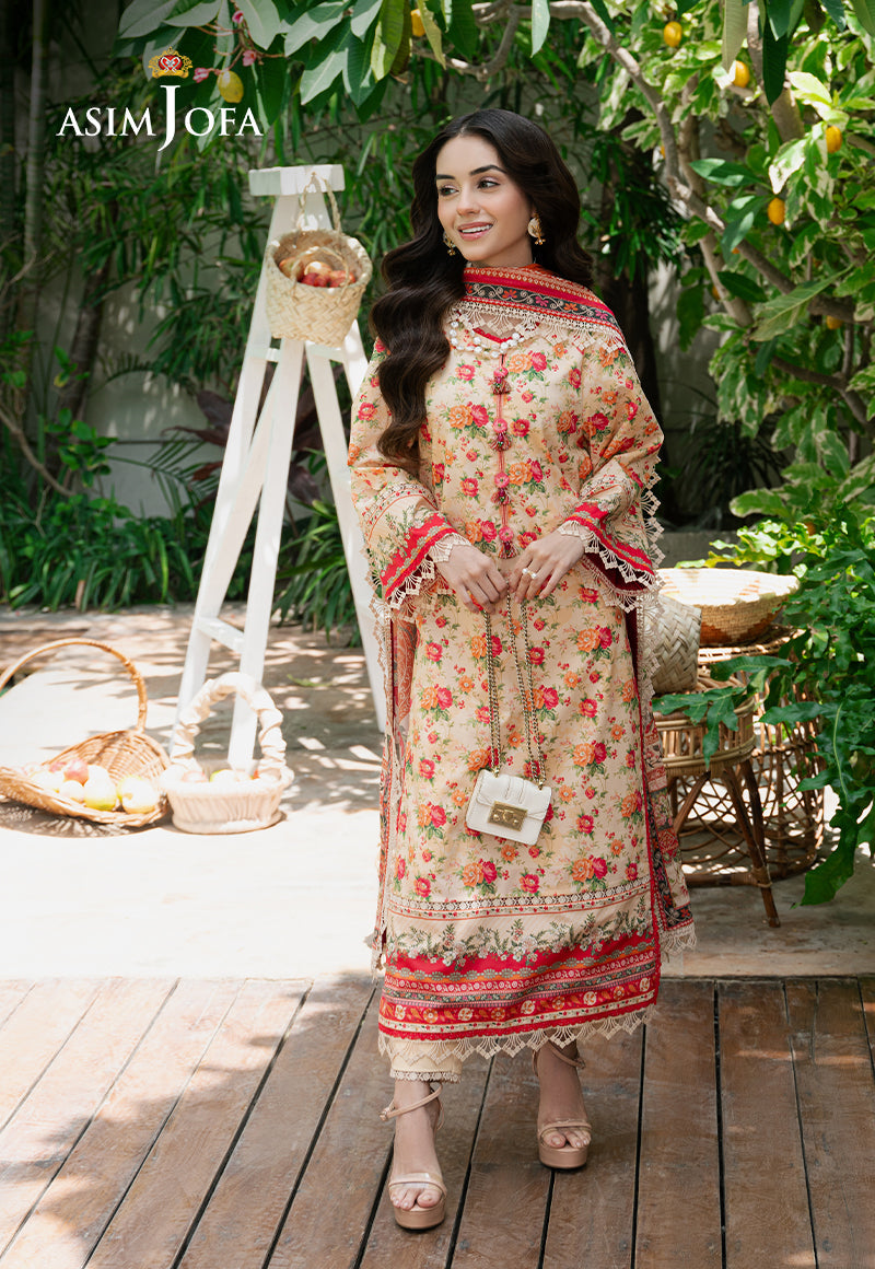 AJUUBD-31 PRINTED LAWN STITCHED 2 PCS