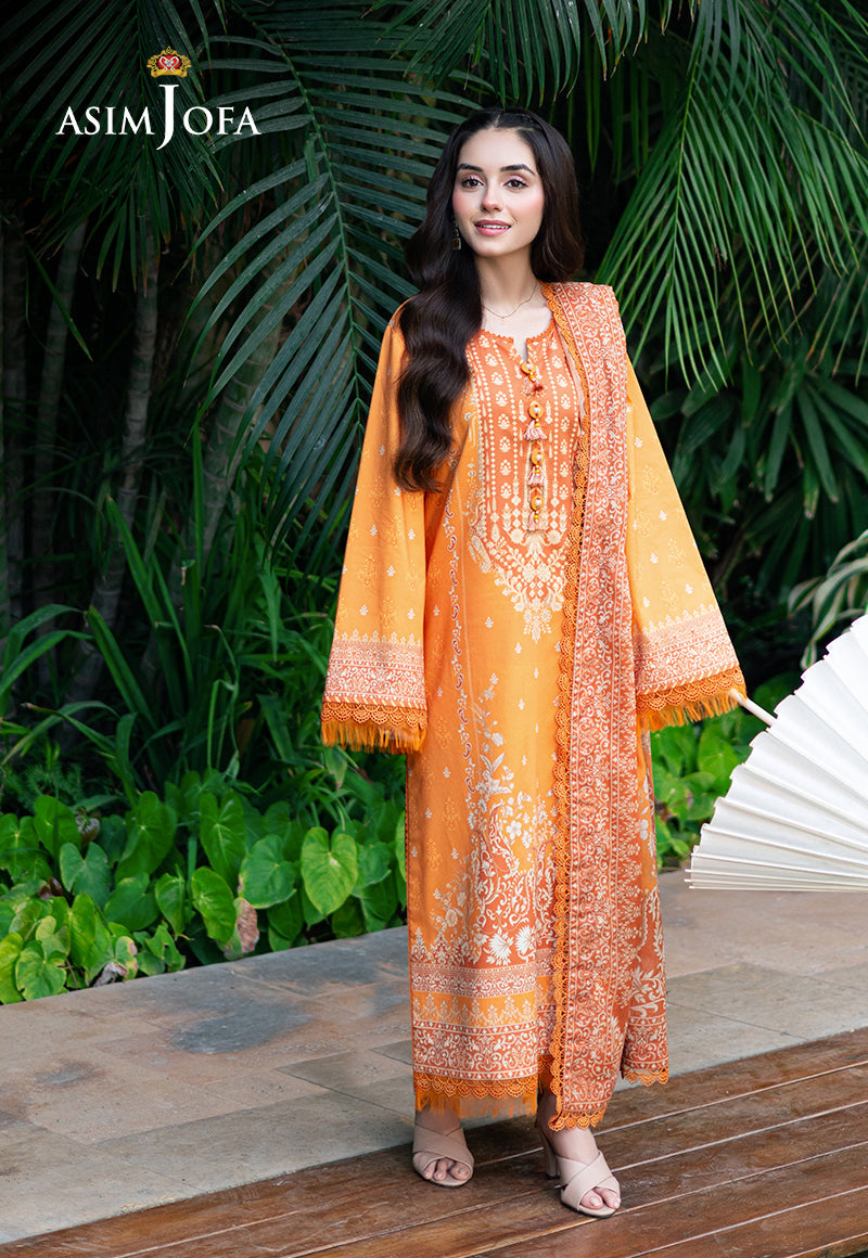 AJUUBD-29 PRINTED LAWN STITCHED 2 PCS