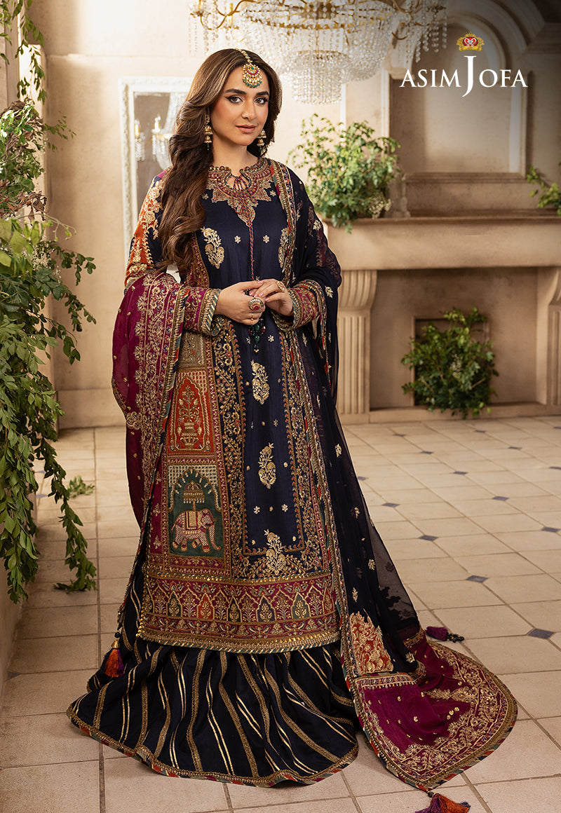 AJNB-08 EMBROIDERED SILK 3 PCS