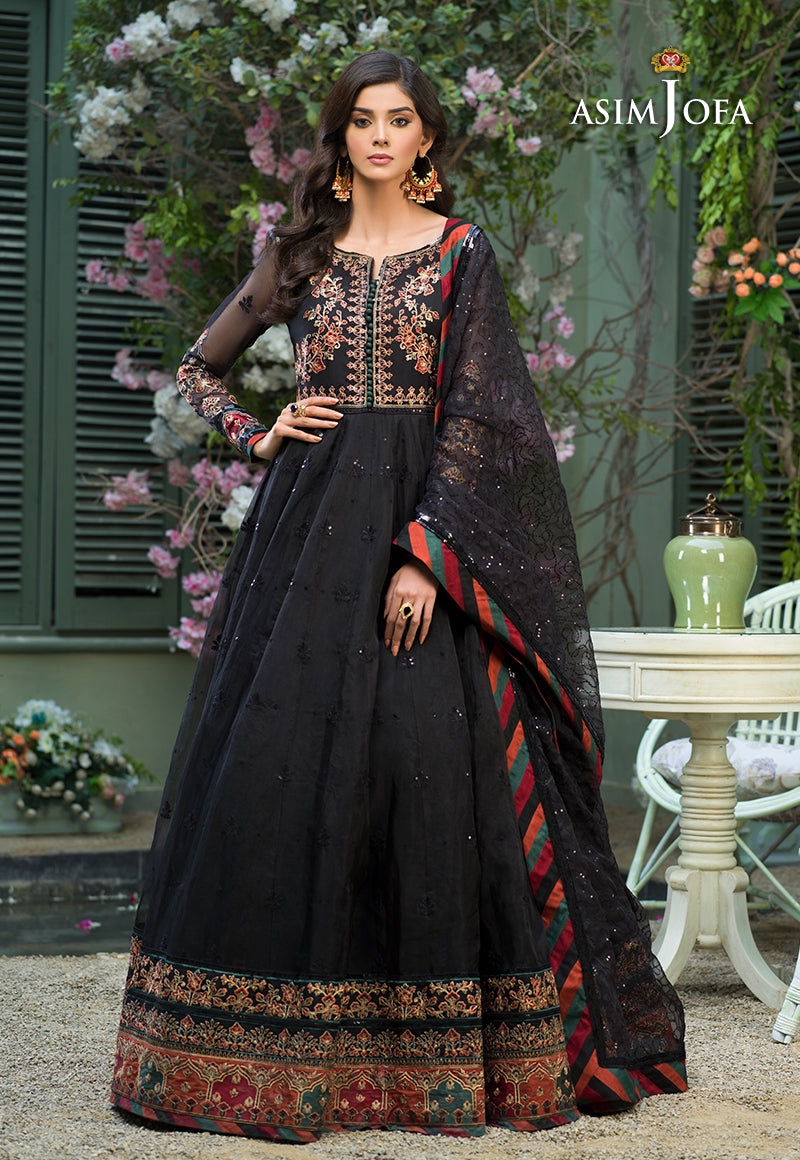 Asim jofa black dress sale