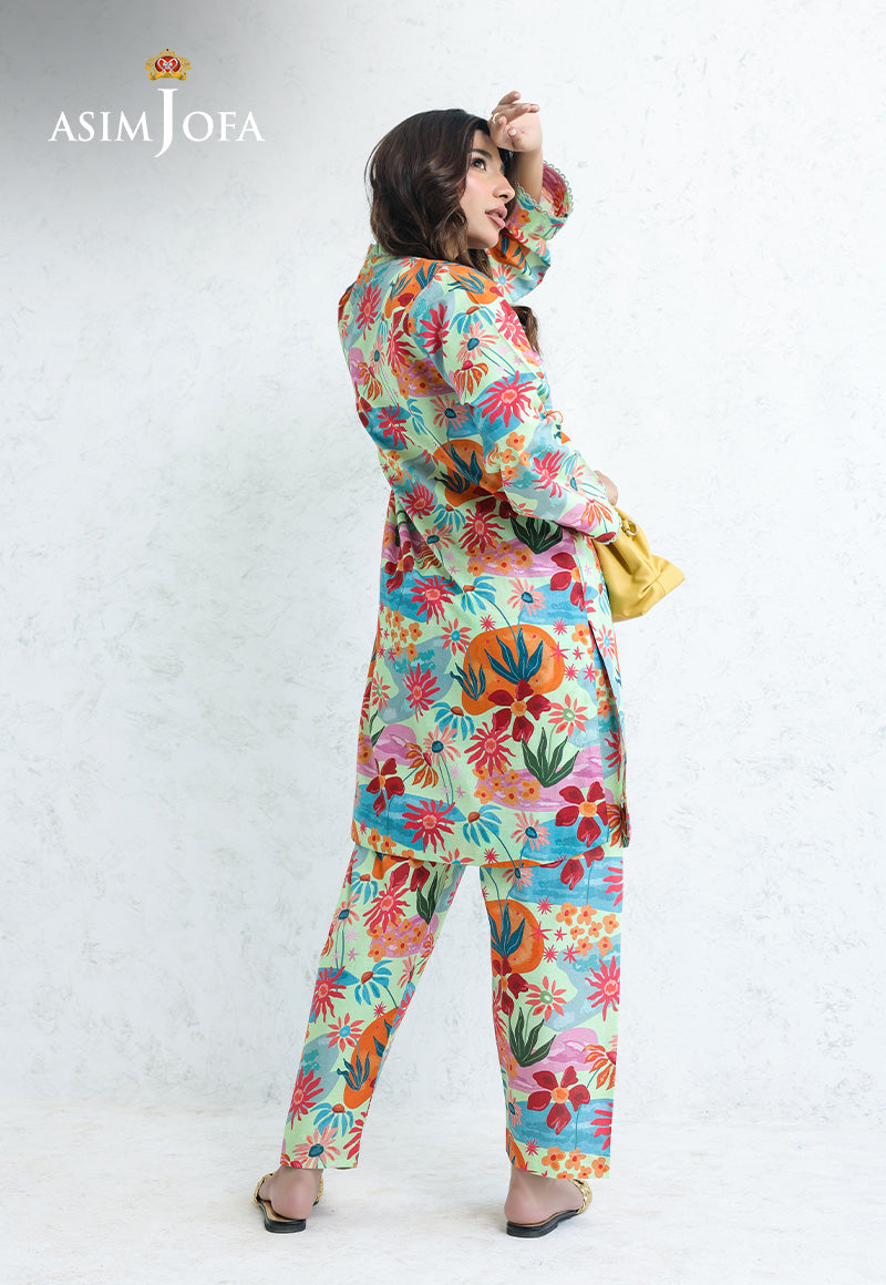 AJPB-203 PRINTED CAMBRIC STITCHED 2PCS