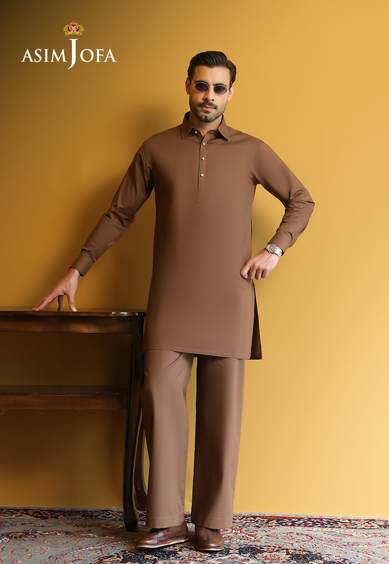 AJUBM-04 UNSTITCHED EGYPTIAN COTTON 2PC