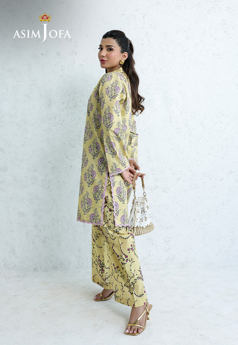 AJPB-205 PRINTED CAMBRIC STITCHED 2PCS