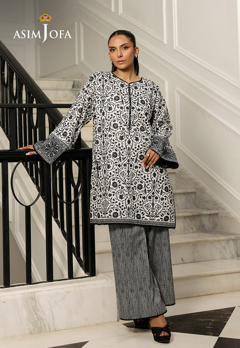 AJMCH-15 DIGITAL PRINTED LAWN UNSTITCHED 2 PCS