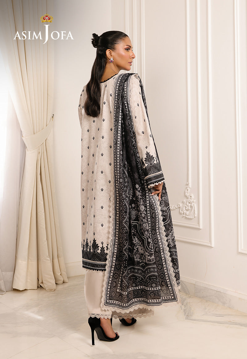 AJMCHD-19 DIGITAL PRINTED LAWN STITCHED 3 PCS