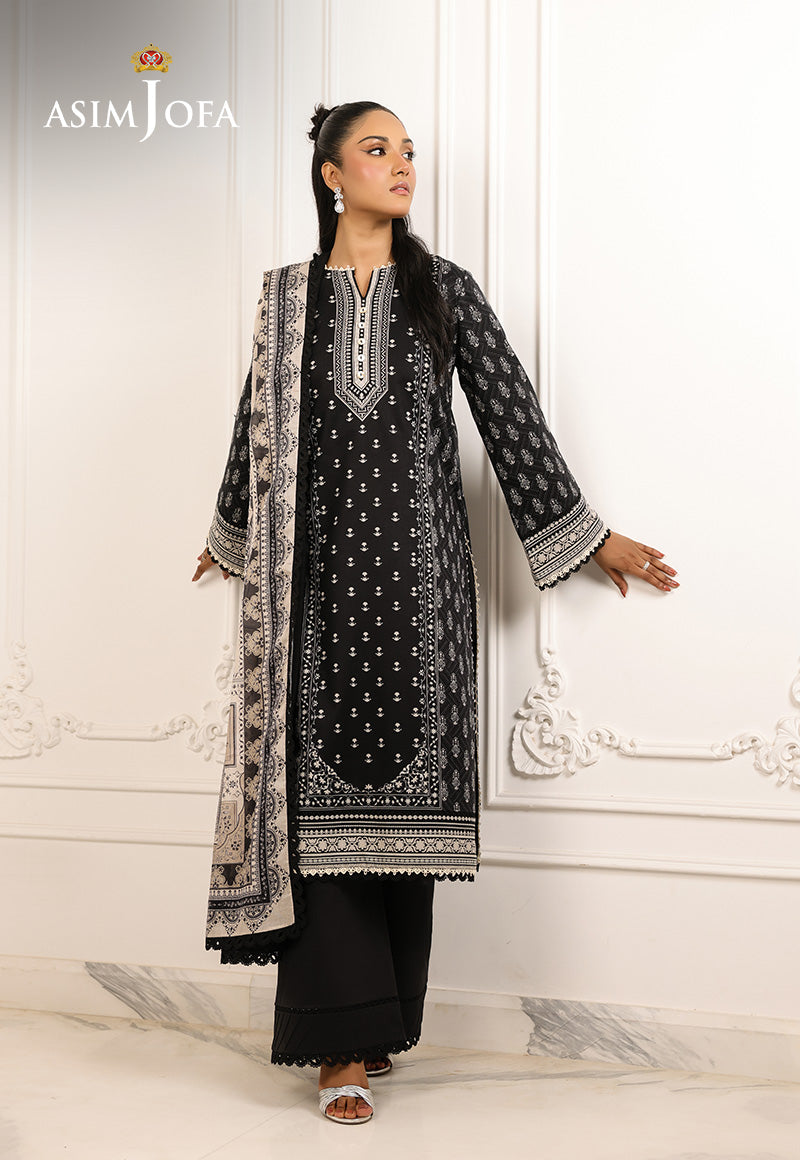 AJMCHD-20 DIGITAL PRINTED LAWN STITCHED 3 PCS