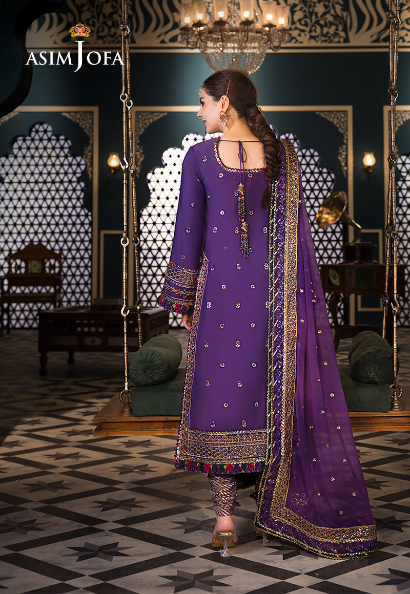 AJFI-16 EMBROIDERED LAWN 3 PCS