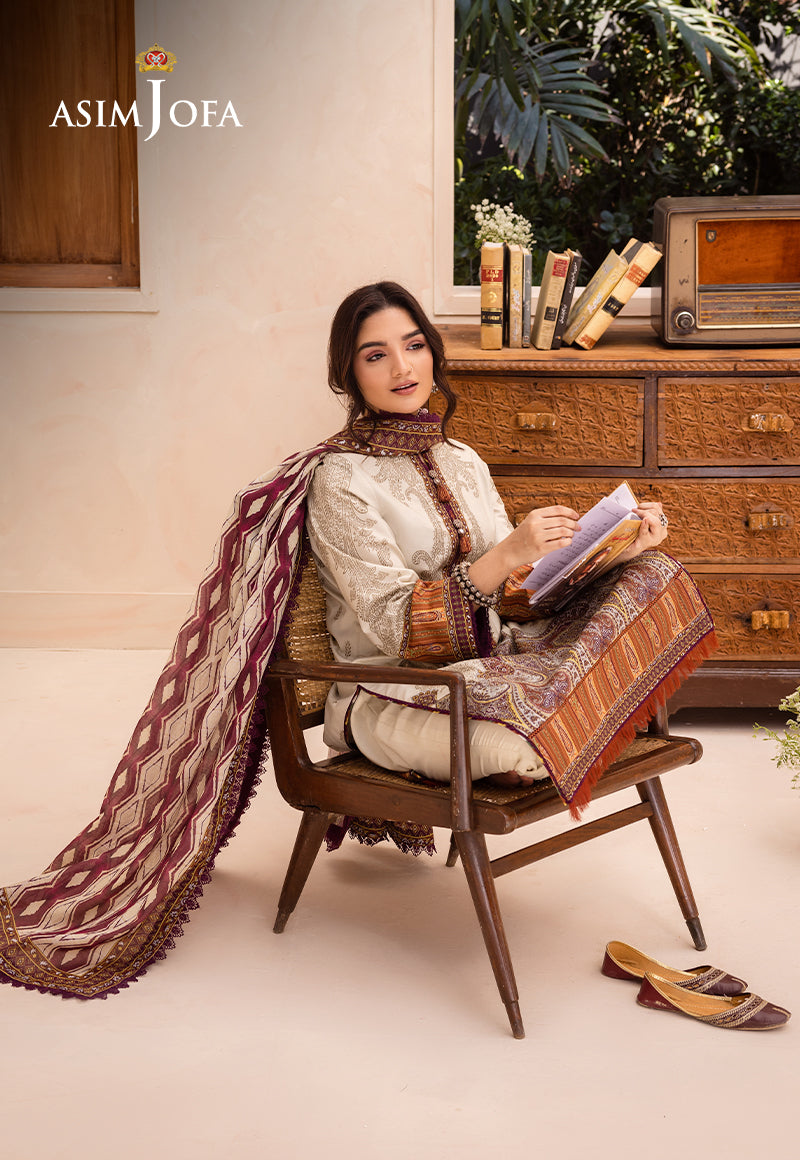 Asim Jofa | Luxury Lawn 25 | AJELL-11