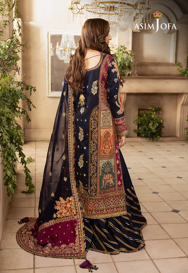 AJNB-08 EMBROIDERED SILK 3 PCS
