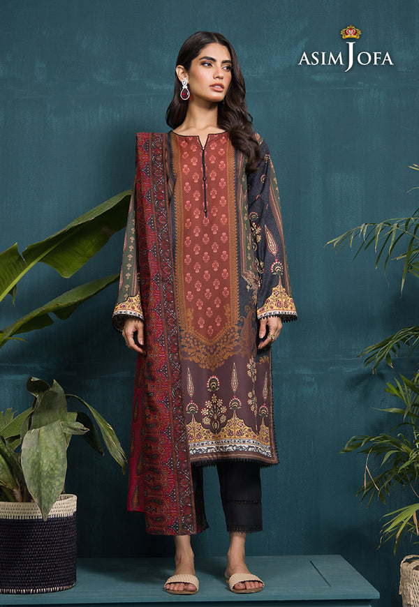 Embroidered Cotton Velvet Jacket from India - Mulberry Kashmiri Garden