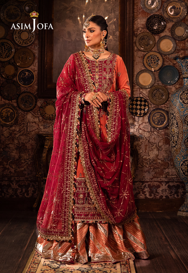 AJSH-08 - Asim Jofa Wedding Collection | MakeByMoon USA