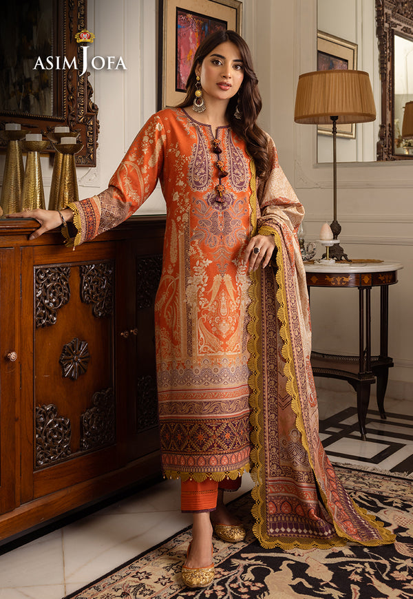 EMBROIDERED KHADDAR 2PCS, Winter Collection 21