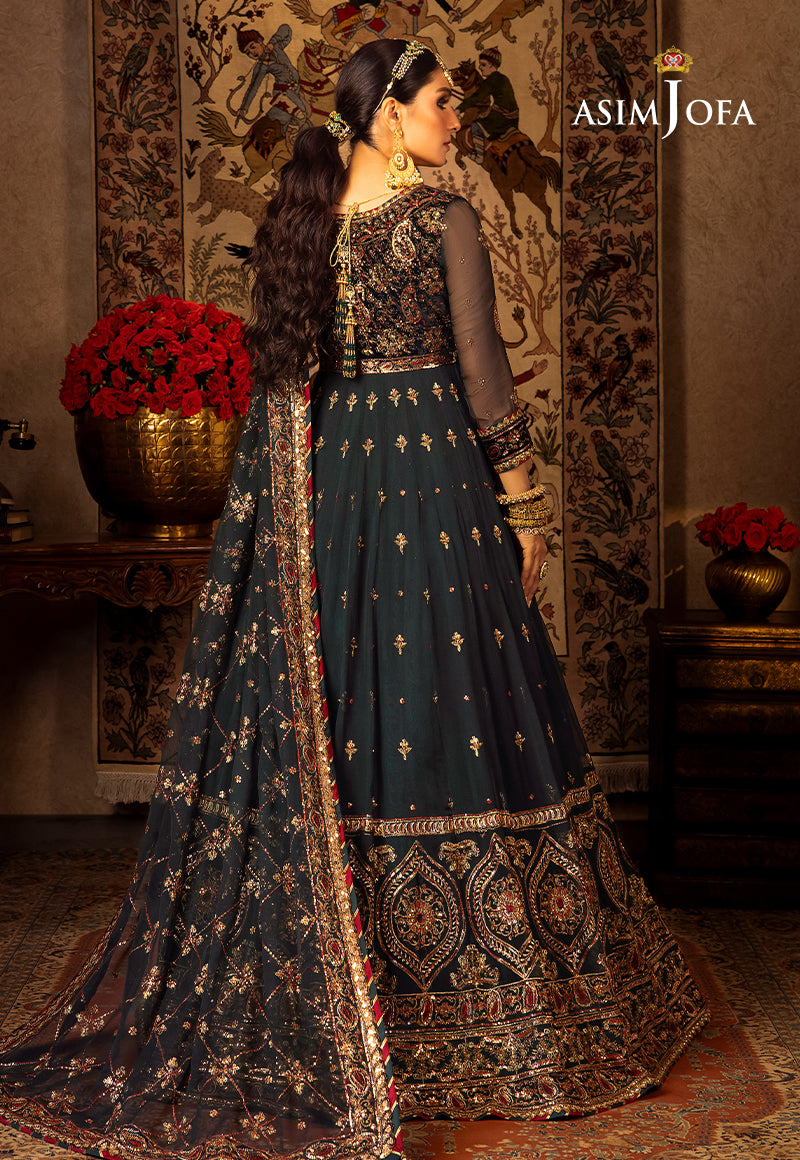 AJVF-11 EMBROIDERED CHIFFON 3 PCS