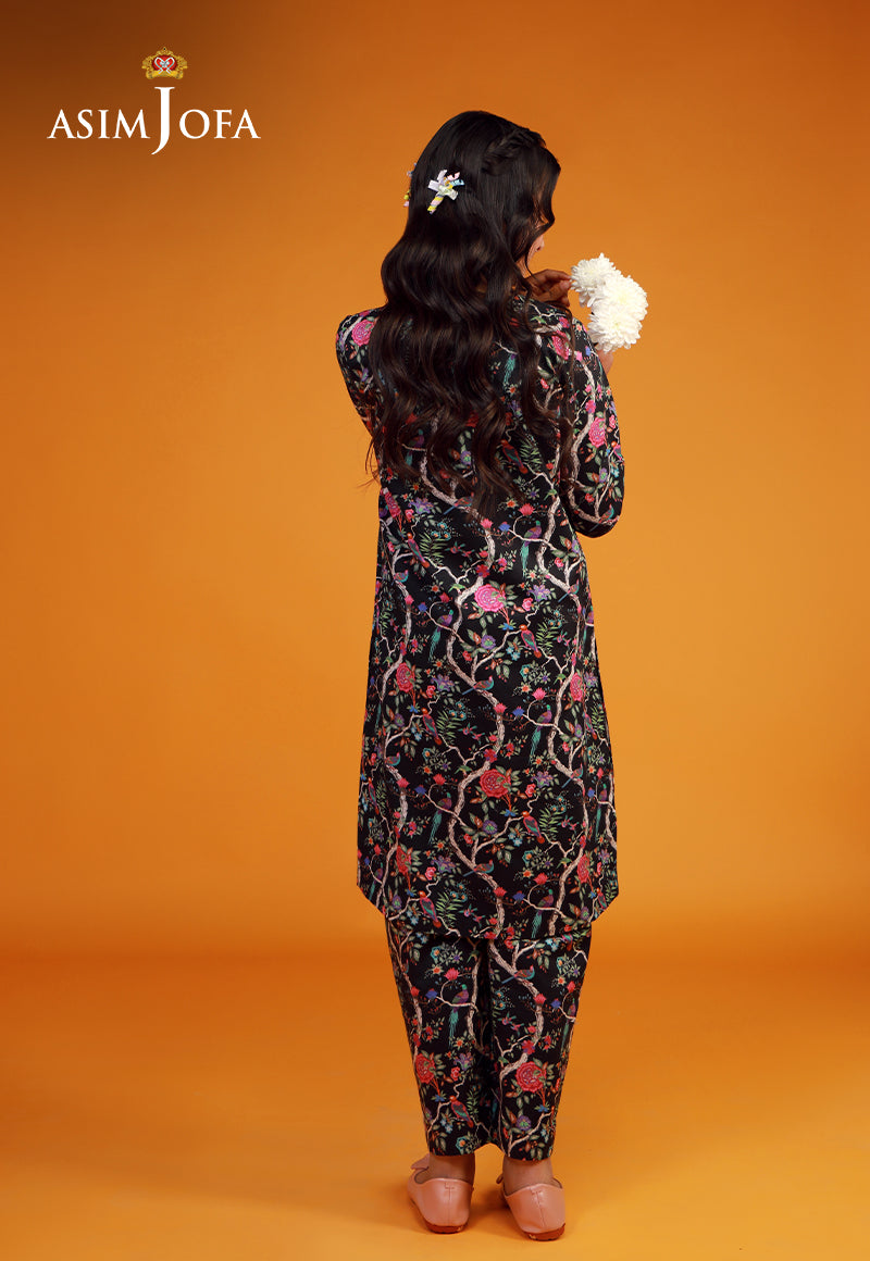 AJKP-06 STITCHED PRINTED CAMBRIC 2 PCS