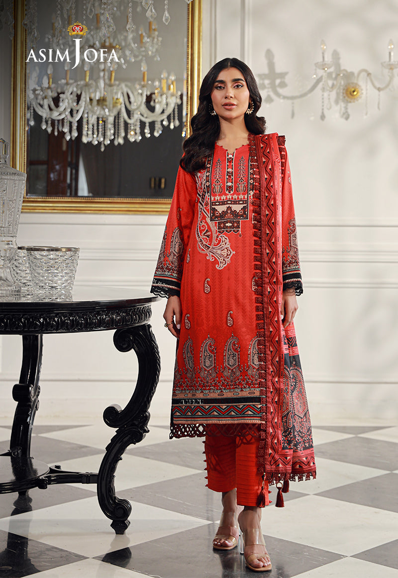 AJUND-04 PRINTED LAWN 3 PCS