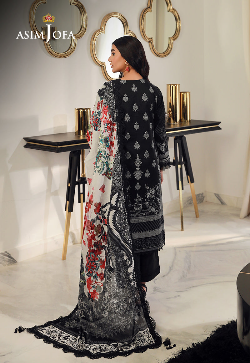 AJSO-462 Unstitched 1 Pc Dupatta