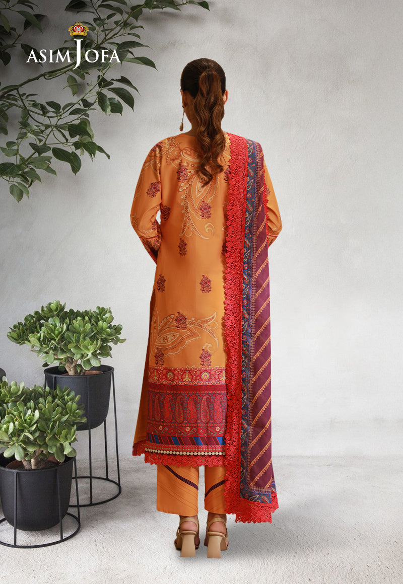 AJUND-09 PRINTED LAWN 3 PCS