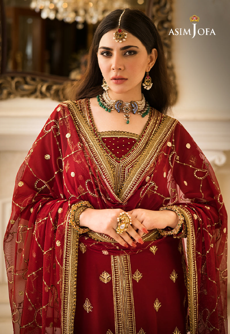 Unstitched-Chiffon Georgette  Asim Jofa