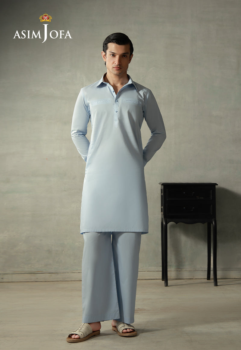 AJMRW-13 EGYPTIAN COTTON STITCHED 2 PCS