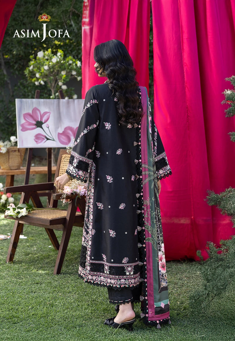 AJULW-05 Embroidered Lawn Stitched 3 Pcs