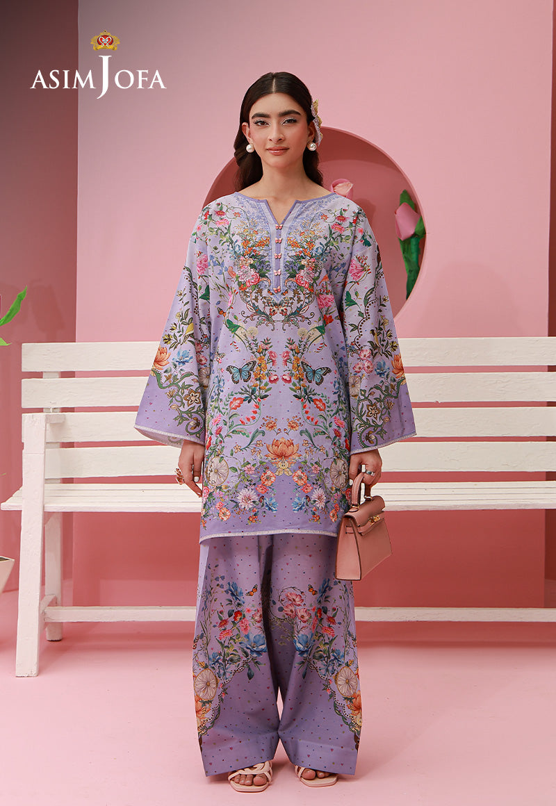 AJPB-270 Printed Lawn Stitched 2pcs