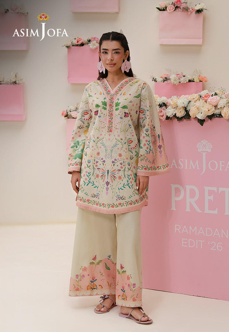 AJPB-269 Printed Lawn Stitched 2pcs