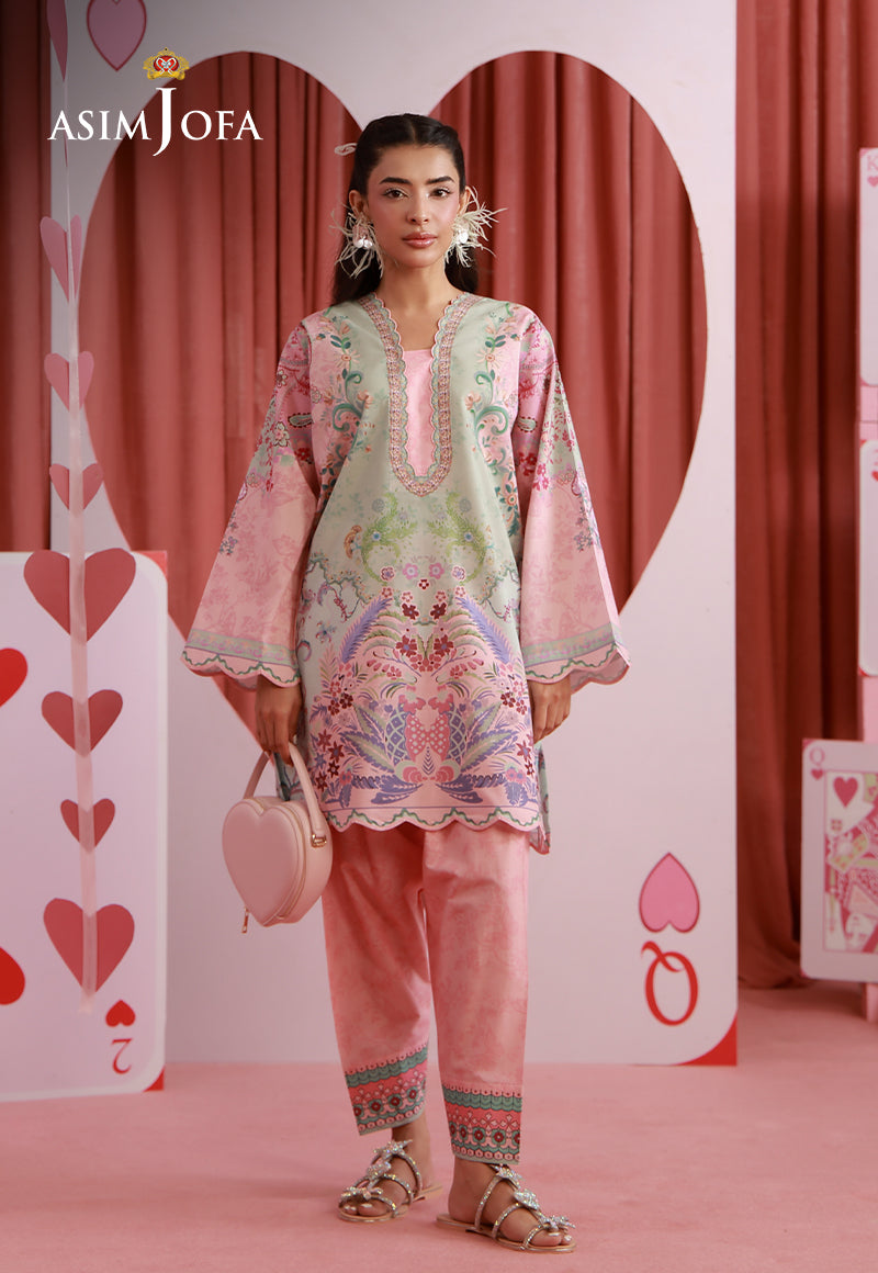 AJPB-271 Printed Lawn Stitched 2pcs