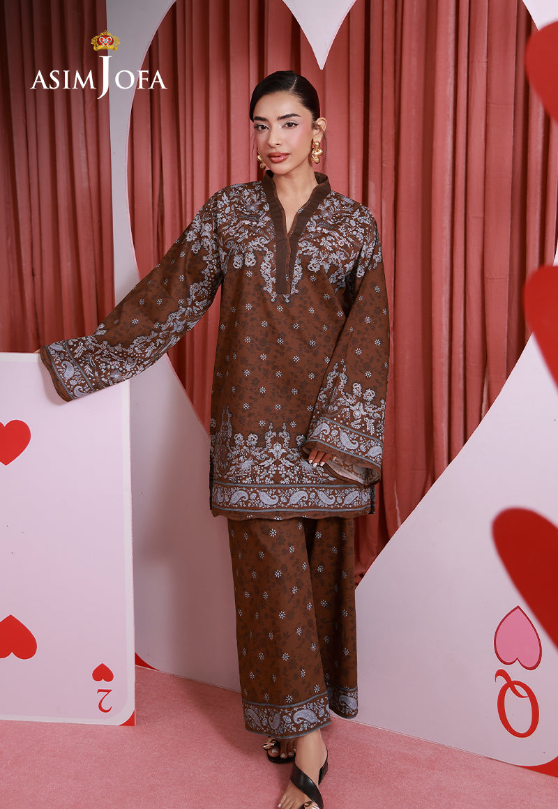 AJPB-308 Printed Lawn Stitched 2pcs