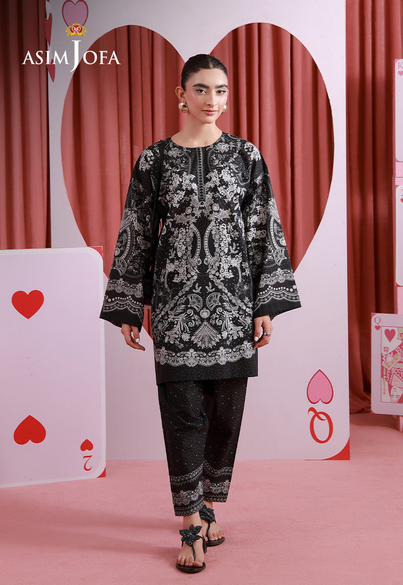 AJPB-278 Printed Lawn Stitched 2pcs