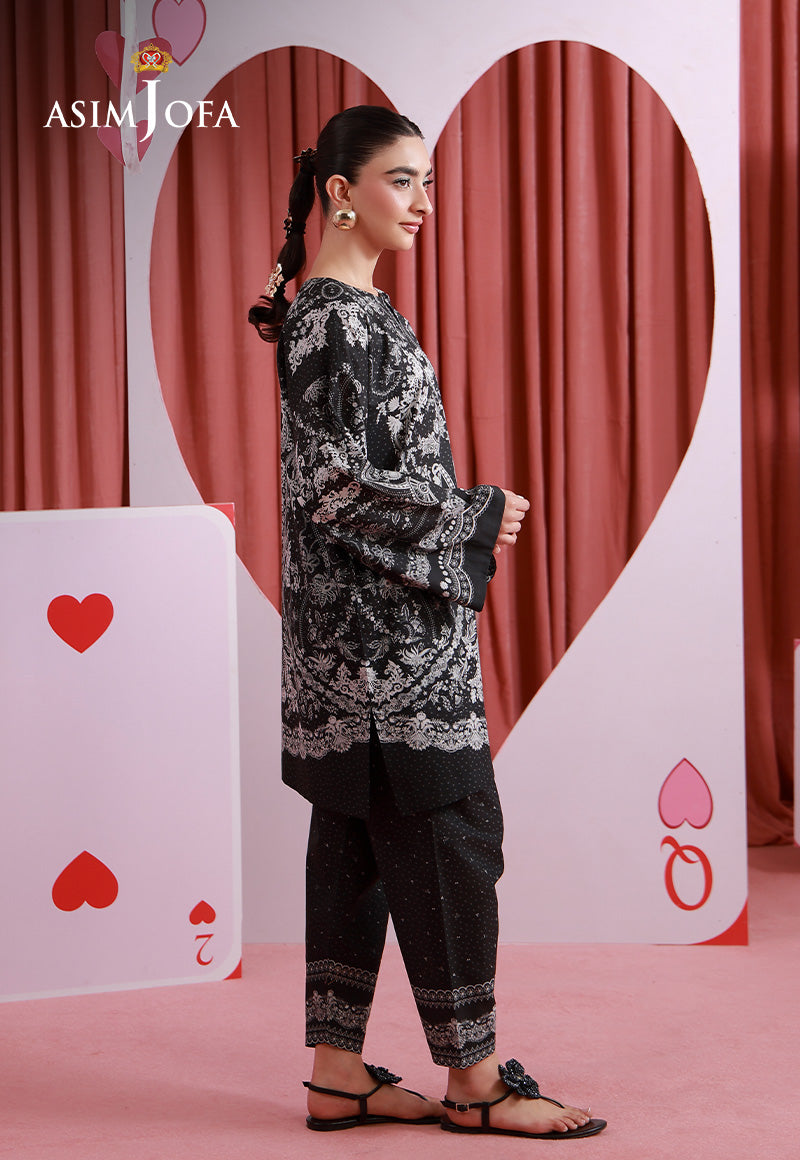 AJPB-278 Printed Lawn Stitched 2pcs