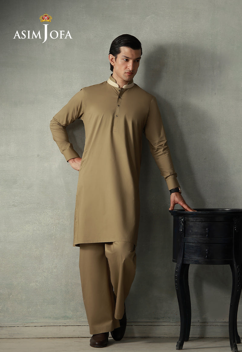 AJMRW-10 EGYPTIAN COTTON STITCHED 2 PCS