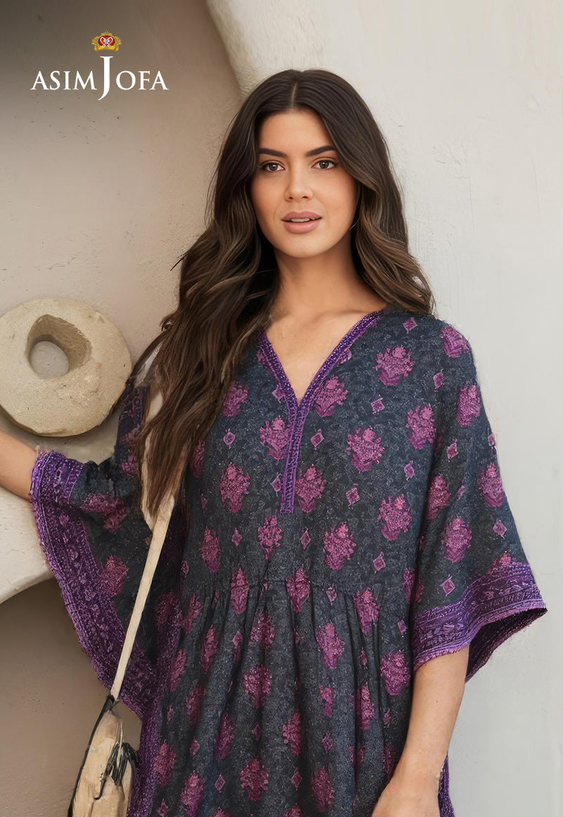 AJDSAI-102 PRINTED LAWN STITCHED 2 PCS
