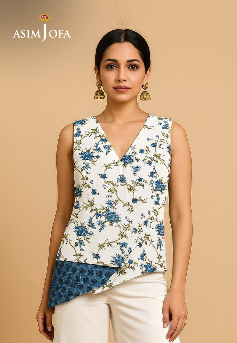 AJDSAI-103 PRINTED LAWN STITCHED 2 PCS