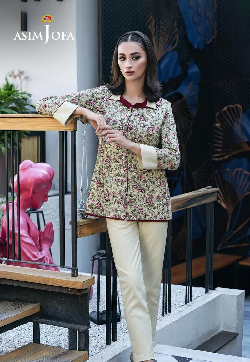 AJDSAI-104 PRINTED LAWN STITCHED 2 PCS