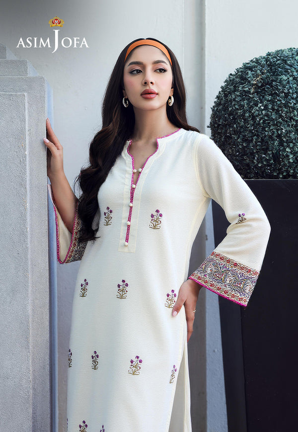 AJDSAI-108 EMBROIDERED JACQUARD STITCHED 1 PC