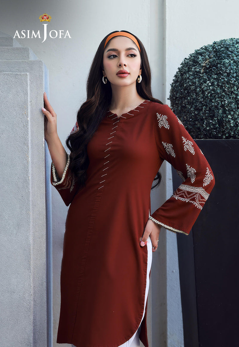 AJDSAI-109 EMBROIDERED JACQUARD STITCHED 1 PC