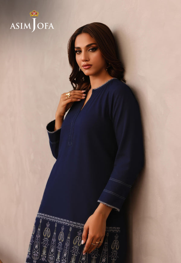 AJDSAI-111 EMBROIDERED DOBBY STITCHED 1 PC