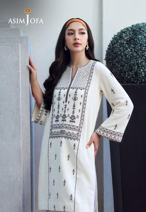 AJDSAI-112 EMBROIDERED COTTON STITCHED 1 PC