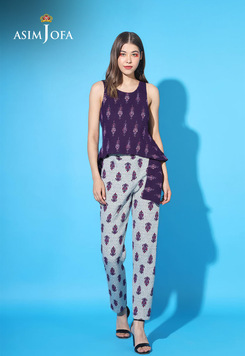 AJDSAI-123 PRINTED LAWN STITCHED 2 PCS