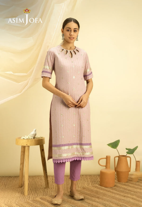 AJDSAI-153 EMBROIDERED JACQUARD STITCHED 1 PC